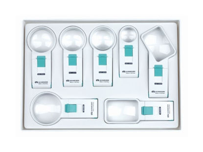 Image de Plateau de test de loupes Schweizer Okolux plus mobil 4500K (7 loupes)