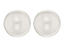 Plaquettes silicone symétriques
