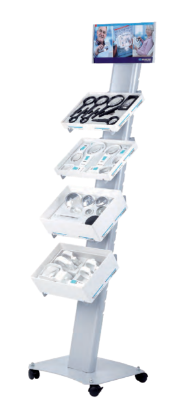 Kit 5 plateaux de loupes et 1 présentoir