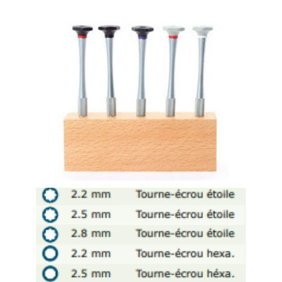 Assortiment de tourne-écrous