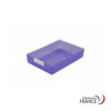 Péniches en plastique violettes (lot de 10)