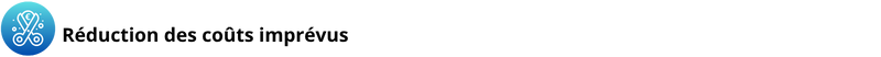Réduction des coûts